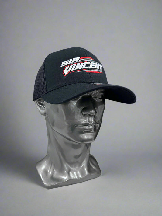 Adjustable Black Sir Vincent Hat